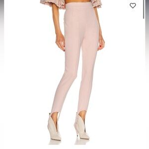 ISABEL MARANT Light Pink Stirrup Nanouli Jean